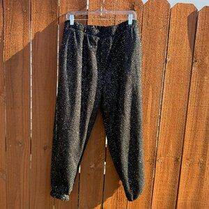 Sparkle Sequin Black Pants XL